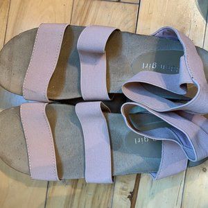 Pink Madden Girl Platform Espadrille Sandals